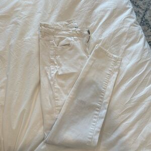 American Eagle White Skinny Jeans